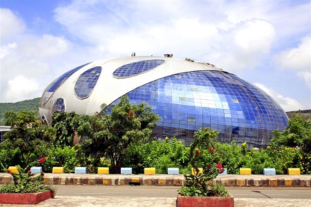 Infosys glass building in Pune